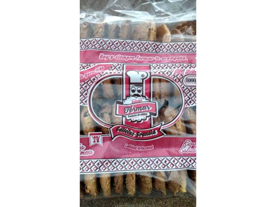 Galleta Granola y Pasas kg