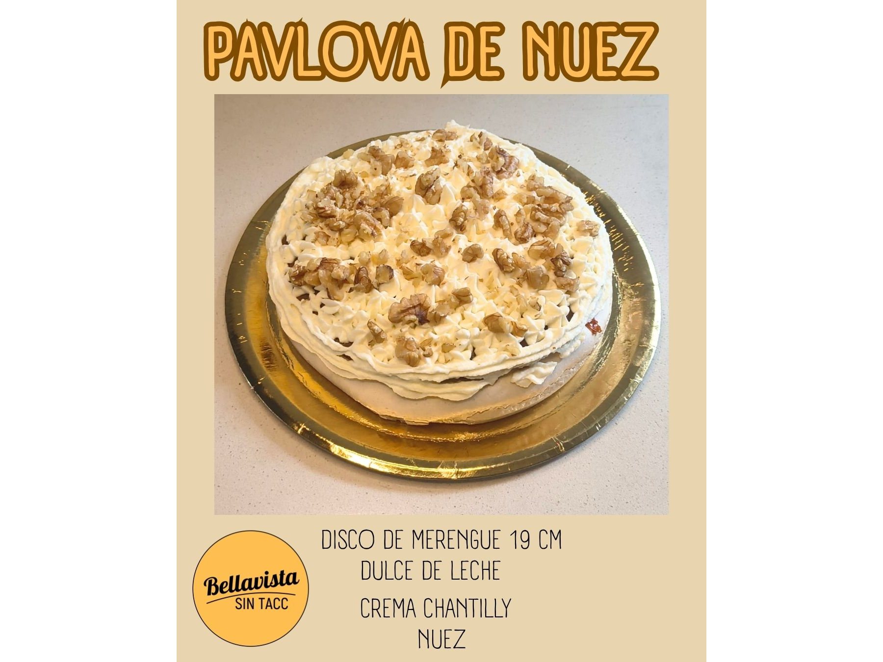 Pavlova de Nuez