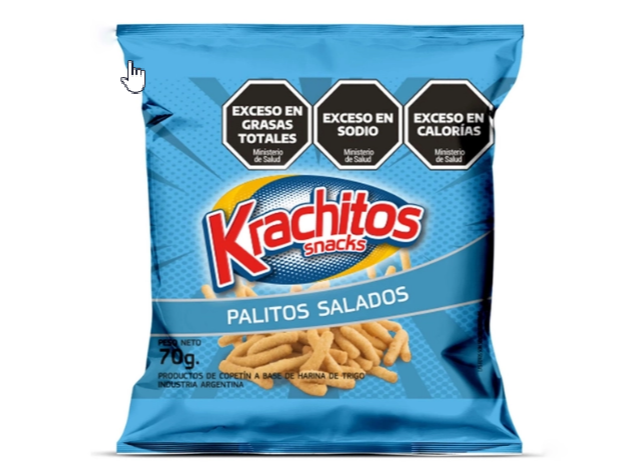 Palitos Salados Krachitos 70gr