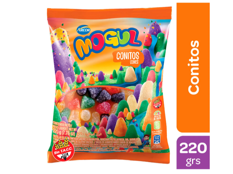Gomitas Conitos Mogul 220 G