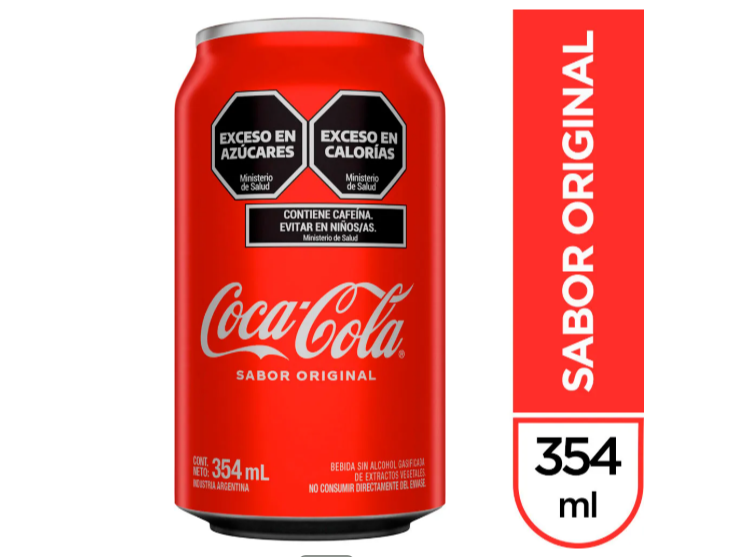 Gaseosa Coca Cola Original 354ml