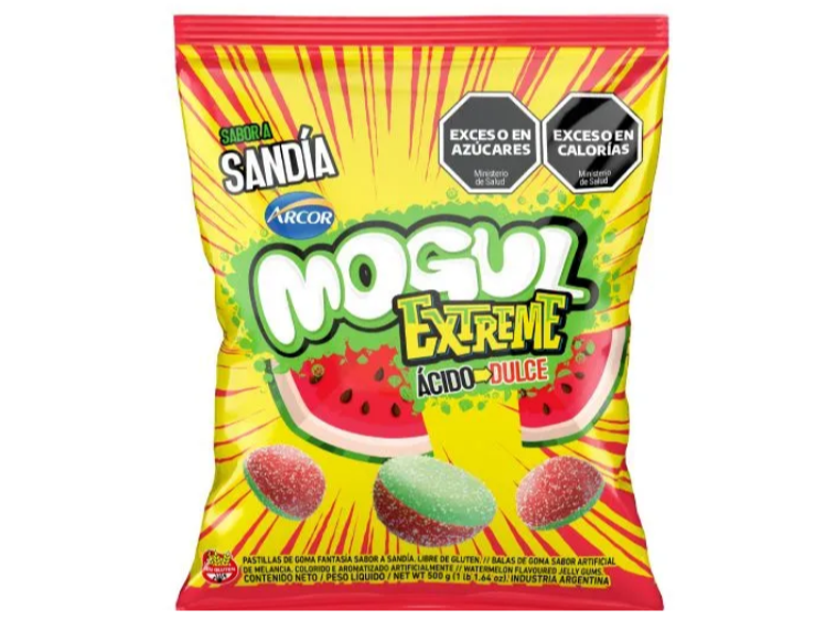 Gomitas Mogul Extreme Sandias 500g