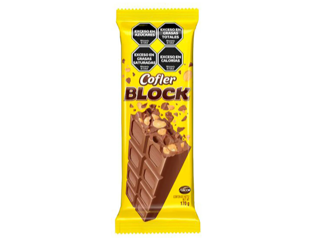 Chocolate Block Con Maní 170 G de Punto bajon