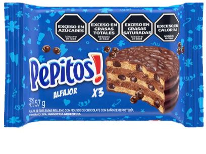 Alfajor Pepitos Triple