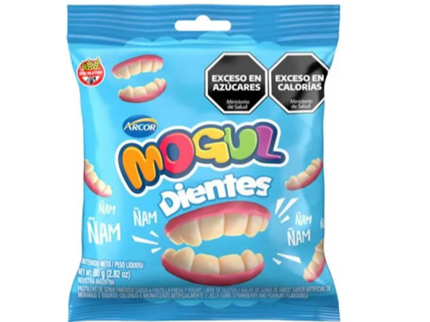 Gomitas Mogul Dientes 80 G