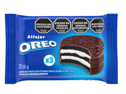 Alfajor Oreo Triple 56 G