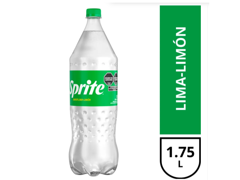 Gaseosa Sabor Lima Limón 1.75 Lts Sprite