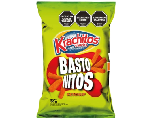 Krachitos Bastonitos ketchup 50g