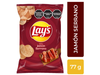 Papas Fritas lays Jamón Serrano Lays 77 G