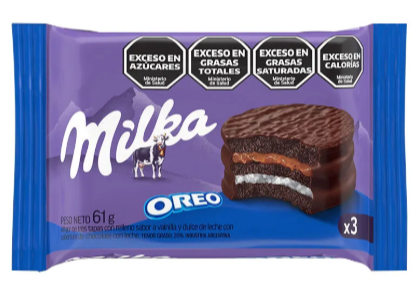Alfajor Milka Oreo Triple 61 G
