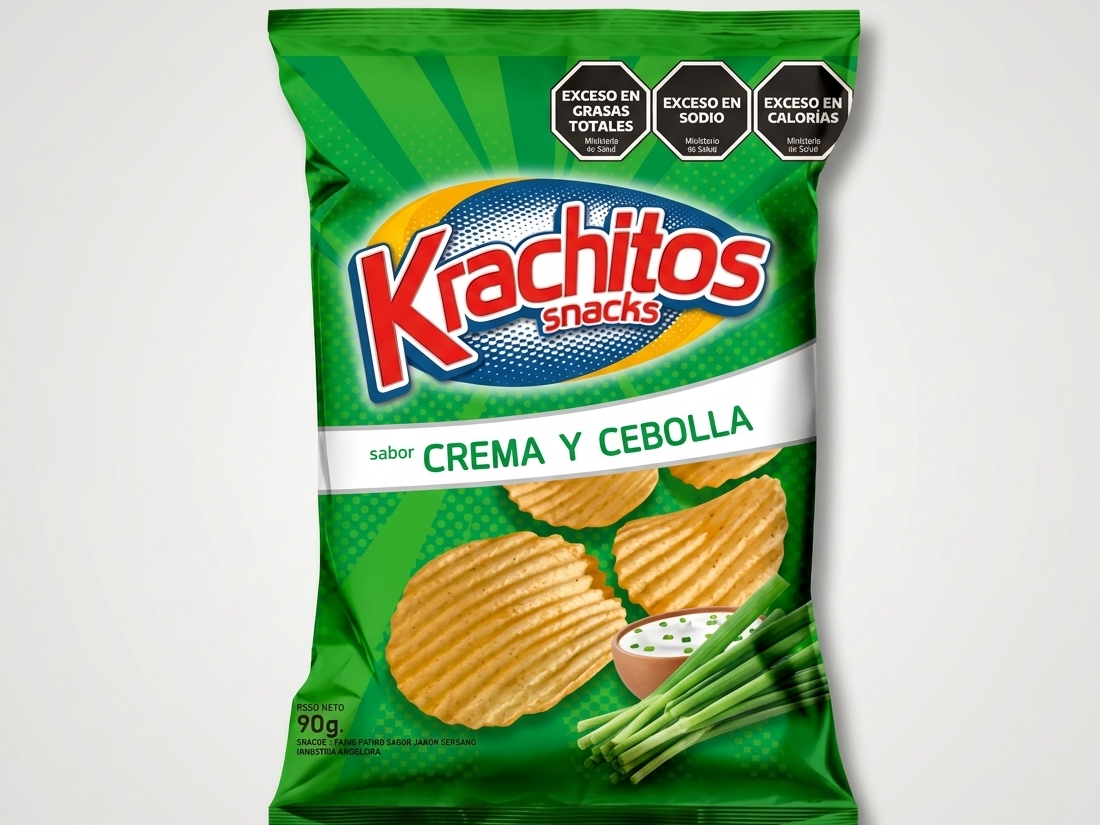 Krachitos crema y cebolla 55grs de Punto bajon
