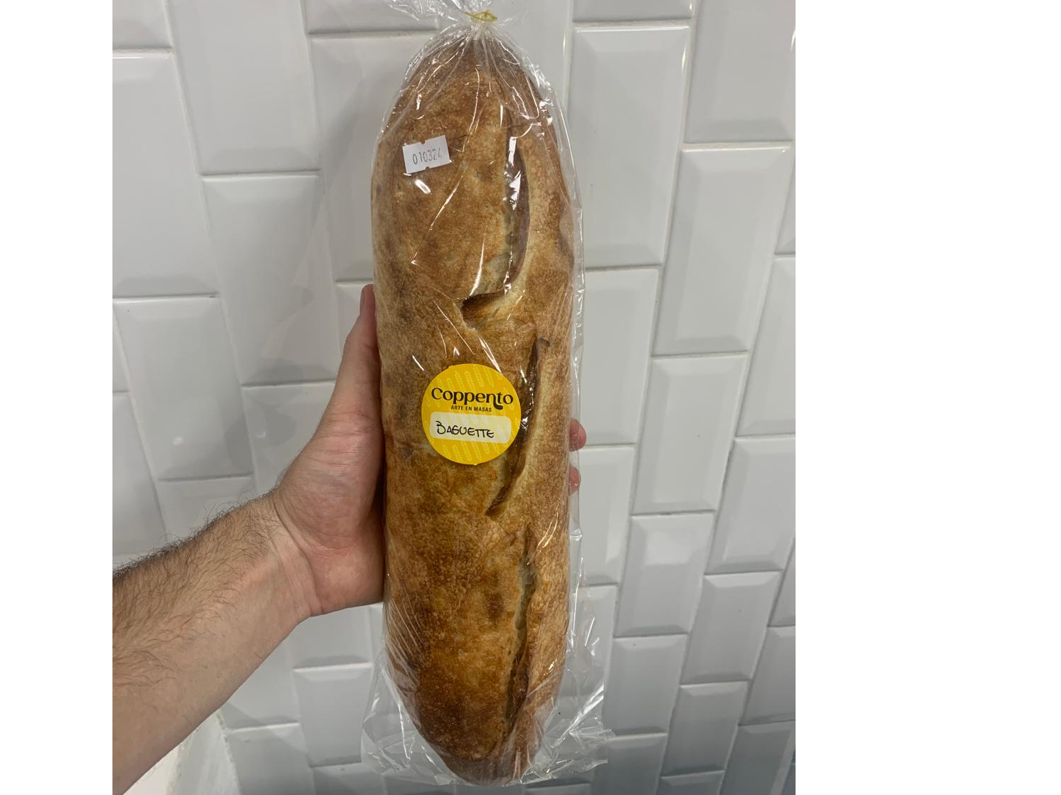 Pan baguette (48 hs de anticipación)
