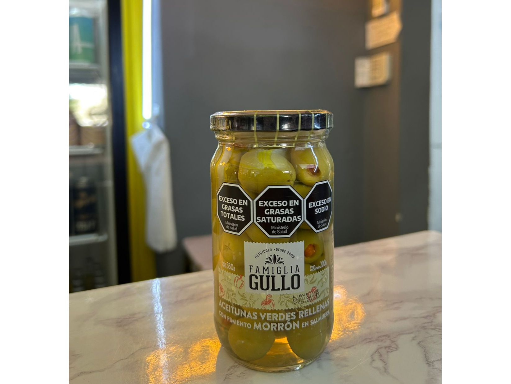 Aceitunas verdes rellenas