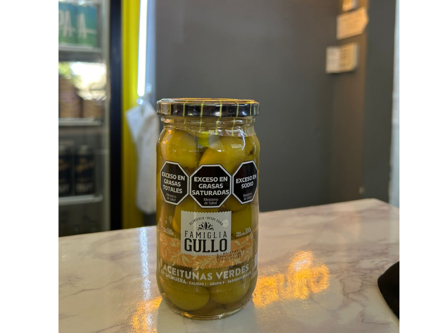 Aceitunas verdes
