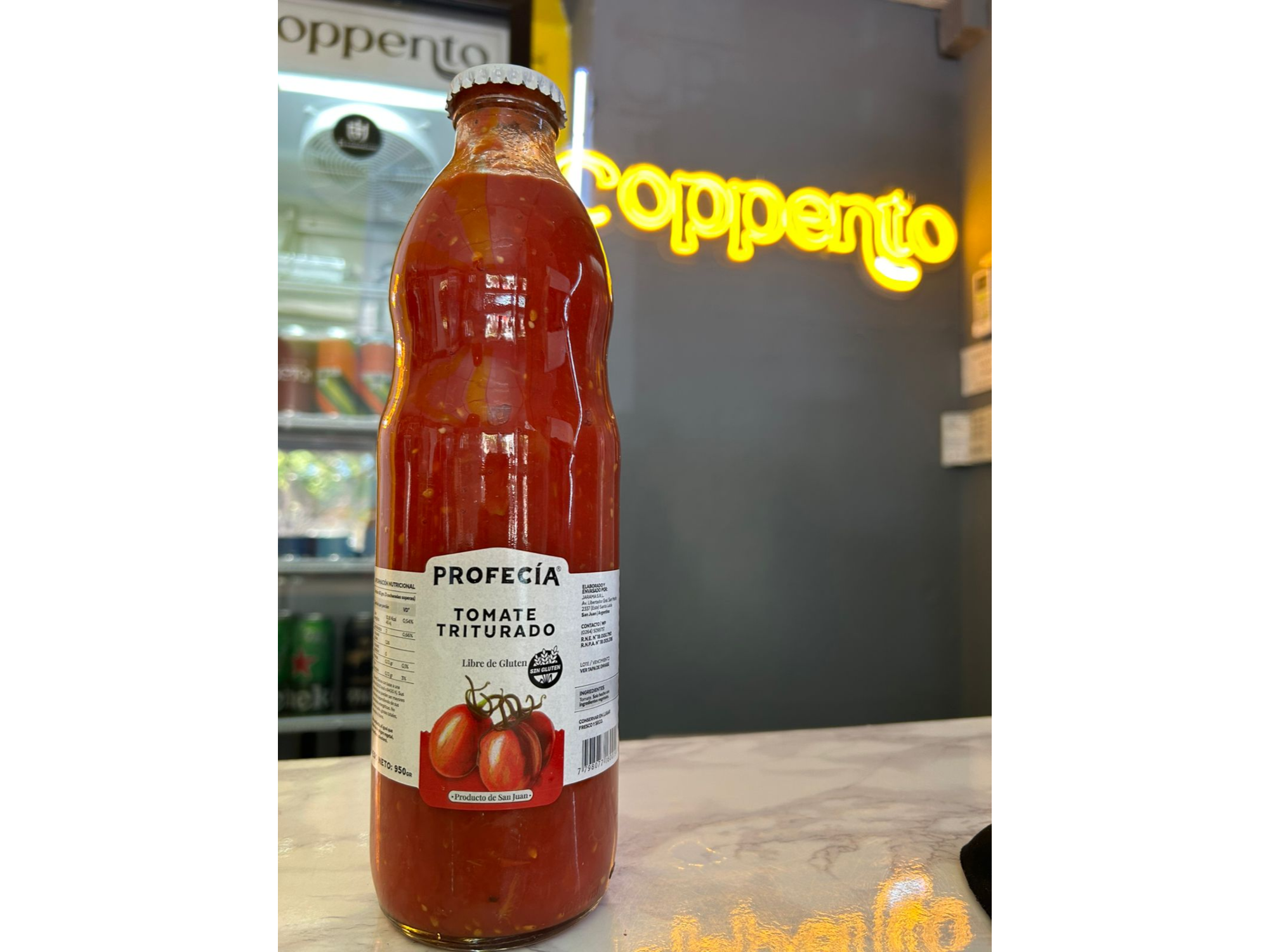 Tomate triturado