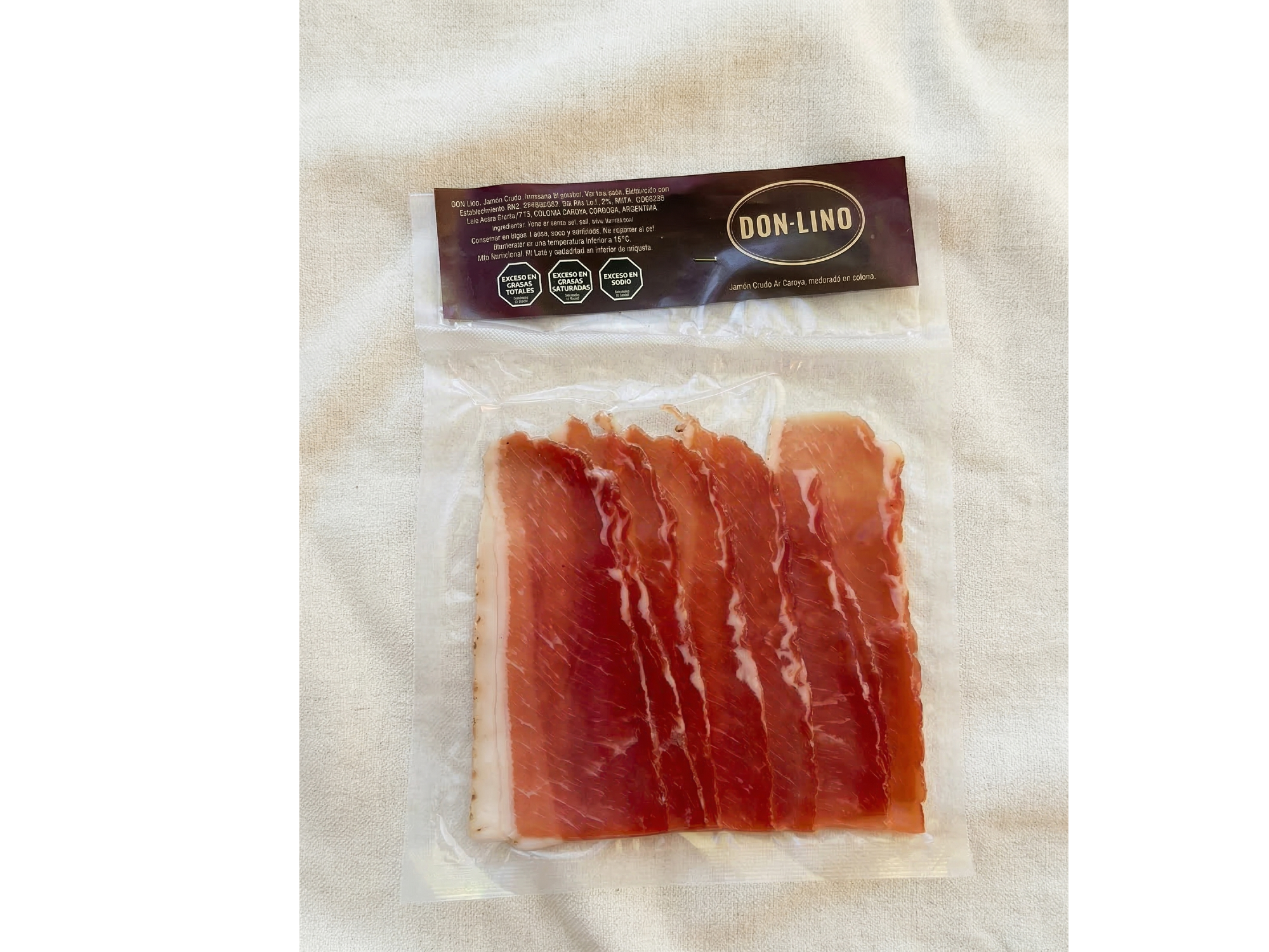 Jamón crudo