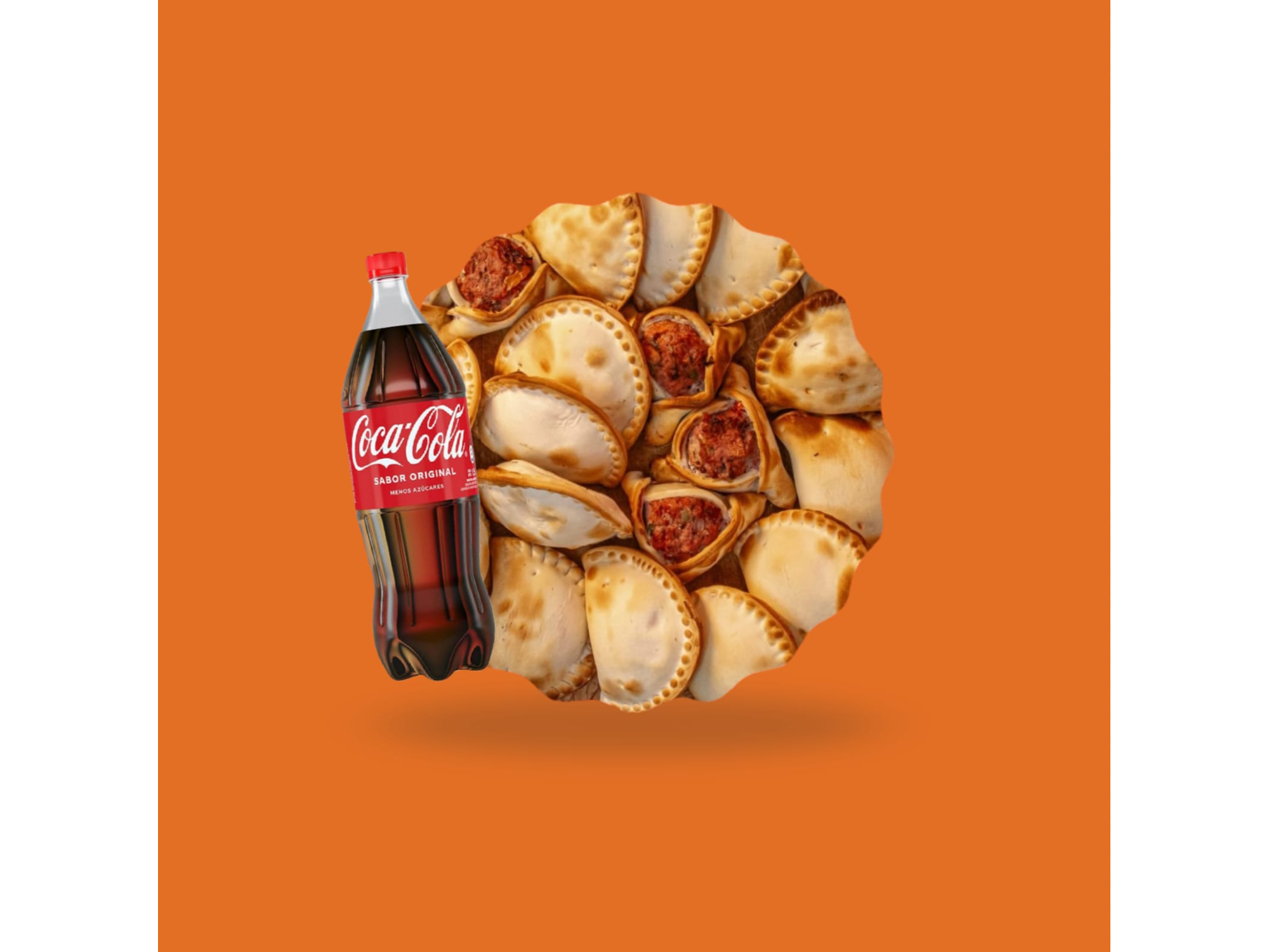 5 Docenas de Empanadas!!! Mas 5 gaseosas de litro y medio!!!