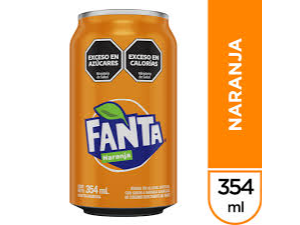 fanta naranja lata 354 cc
