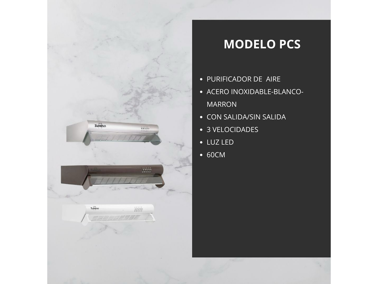 Extractor Cocina Purificador Aire