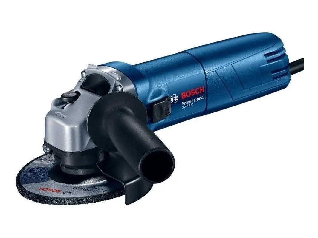Amoladora Ang. 115 mm BOSCH 670W GWS 670