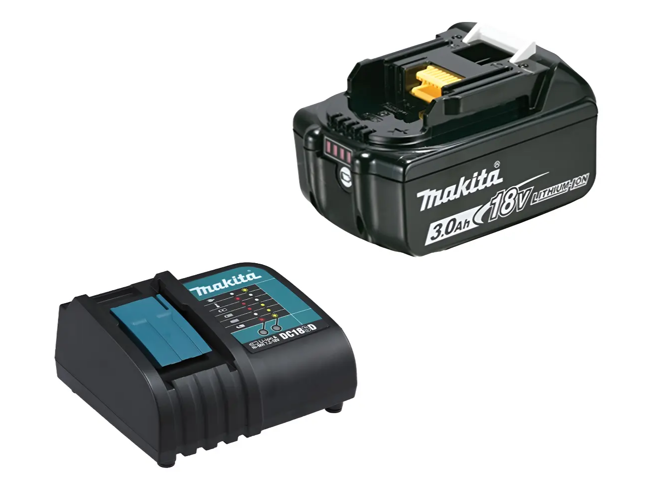 Batería + Cargador 18V MAKITA (desmalezadora)