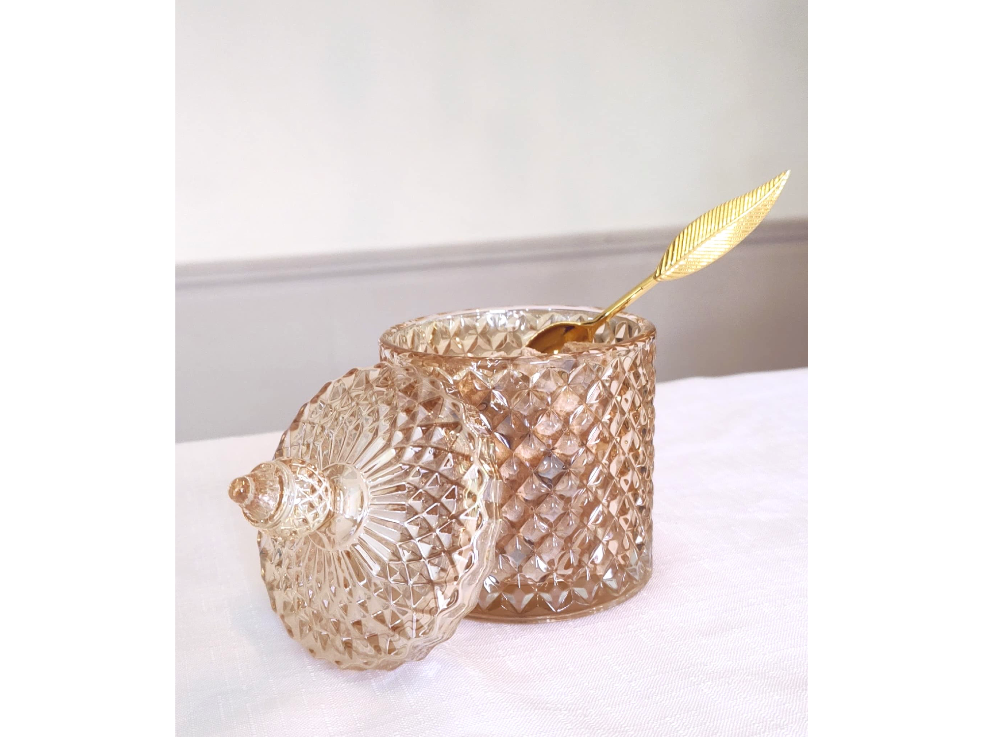 Azucarera Alba con terrones y Cucharita