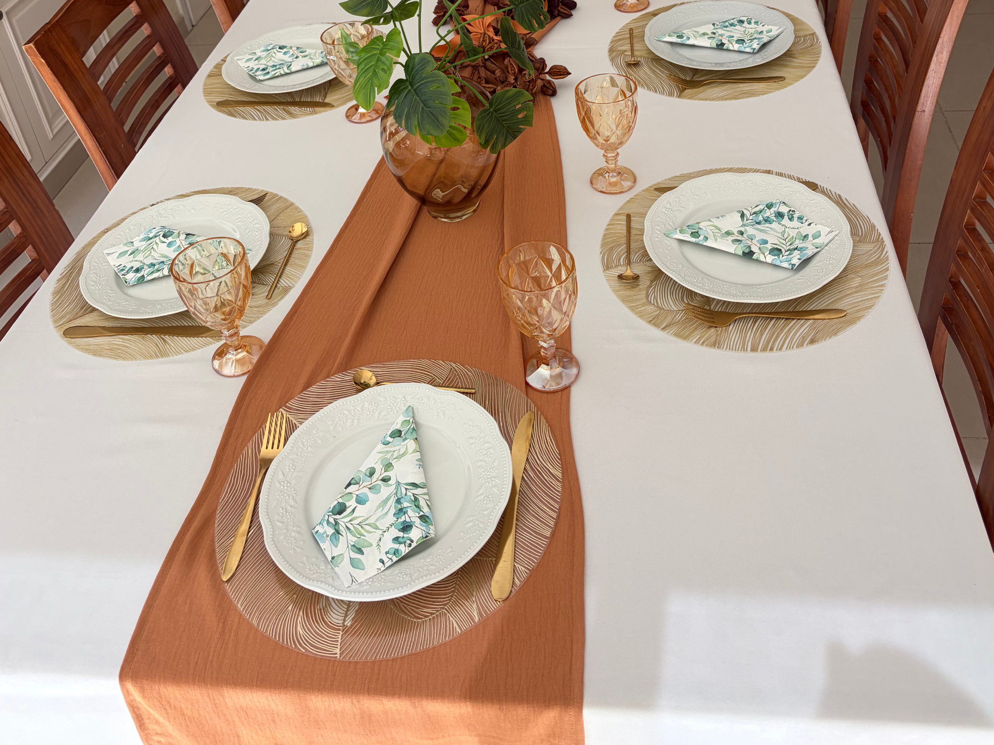 Mantel Leticia Crema