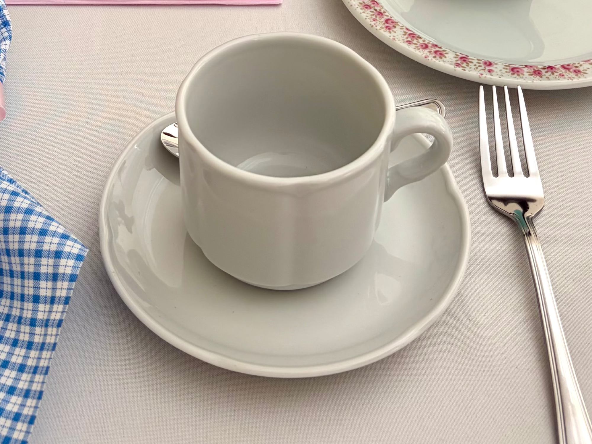 Taza y Plato de té Camila
