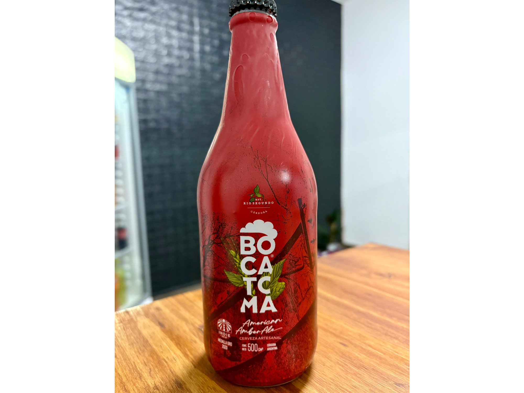Cerveza artesanal american amber ale 500 ml