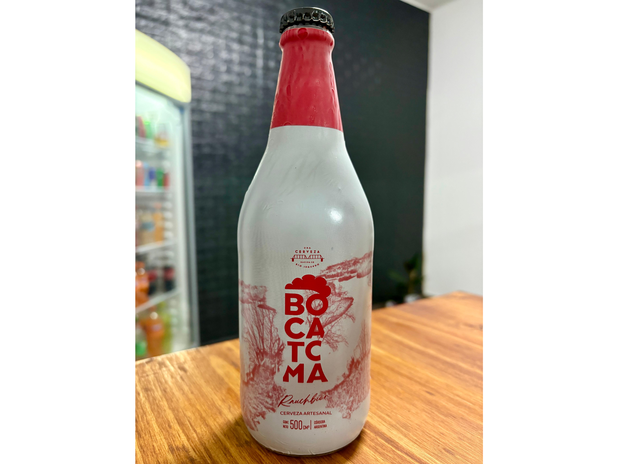 Cerveza artesanal rauchbier 500 ml
