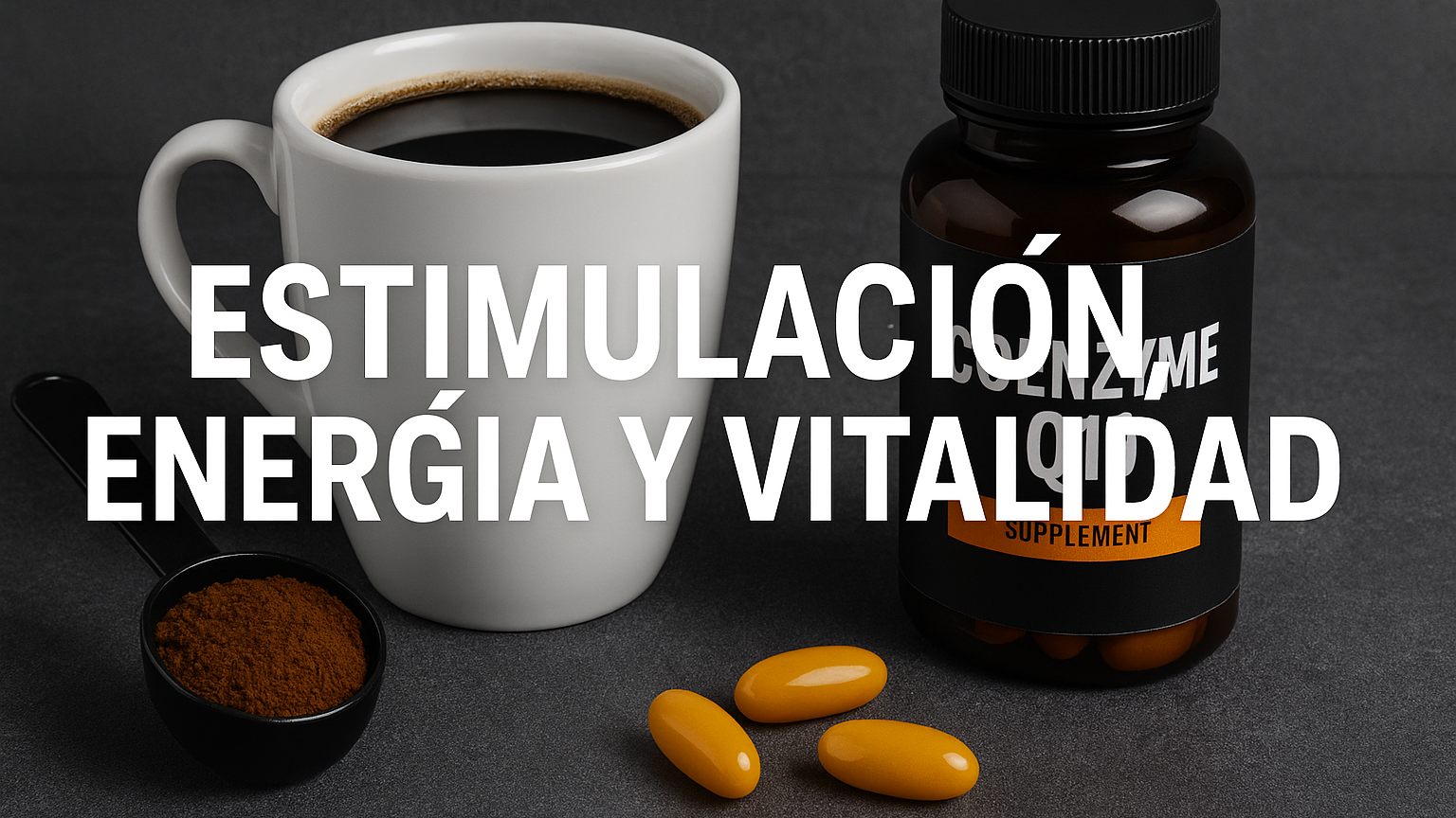 Estimulante, energia y vitalidad
