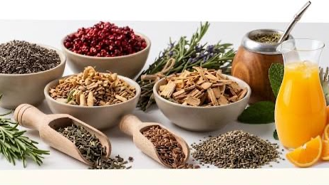 Jugos, infusiones y yerbas