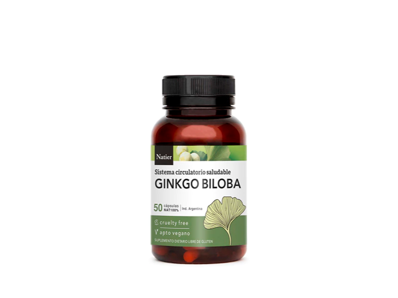 Ginkgo Biloba ( alivio de calambres y mejora la circulación)