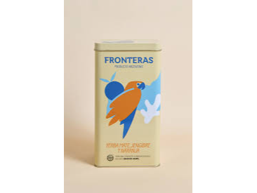 Yerbera Frontera jengibre y naranja