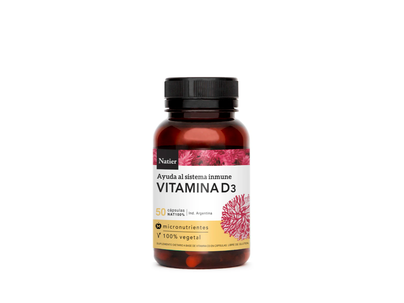 Vitamina D3 (Refuerzo sist inmunológico y previene alergias)