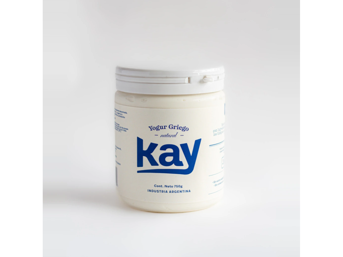 Kay Yogur Griego 750 gr. Sin gluten