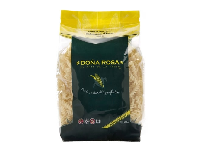 Fideos caserito tirabuzón al huevo (Doña Rosa)