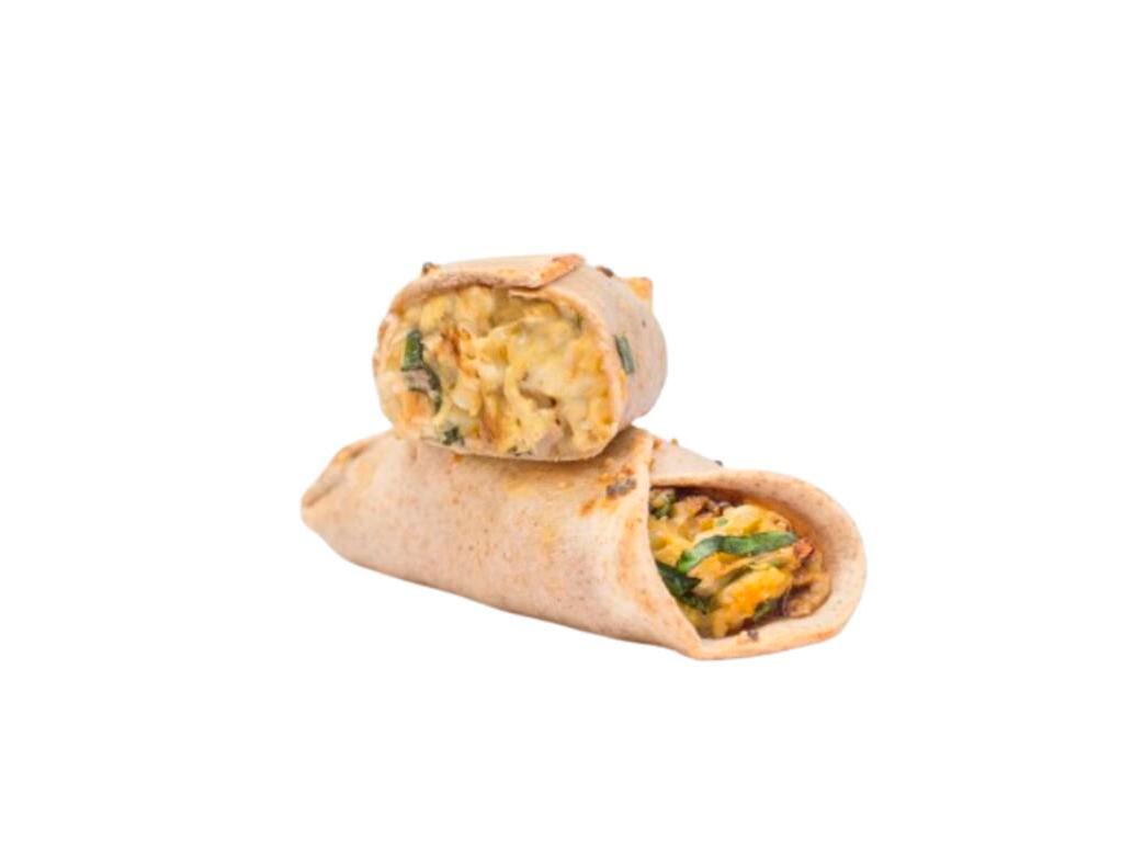 Burrito de mijo, zapallito y brocoli (Amoedo)