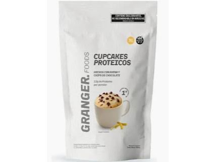 Granger cupcake proteíco vainilla