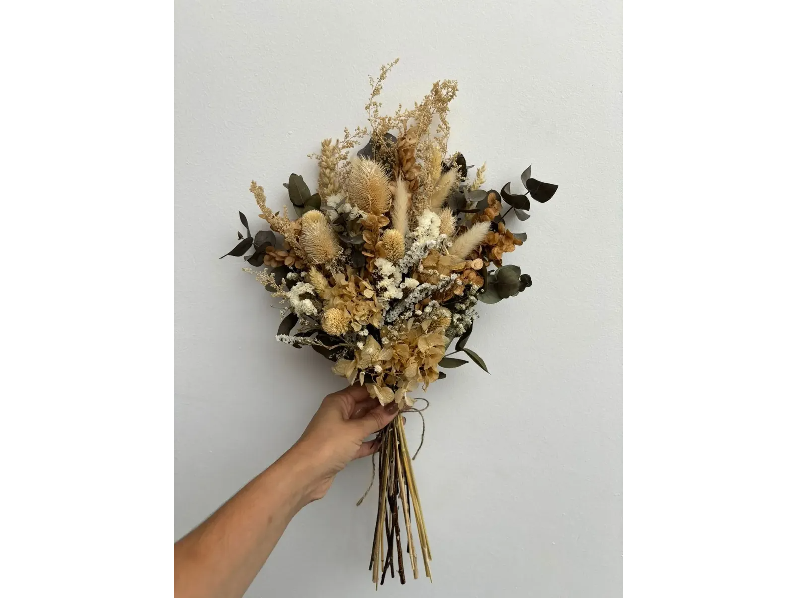 Ramo de flores secas