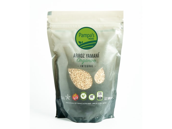Arroz yamani orgánico integral (Pampa Organic)