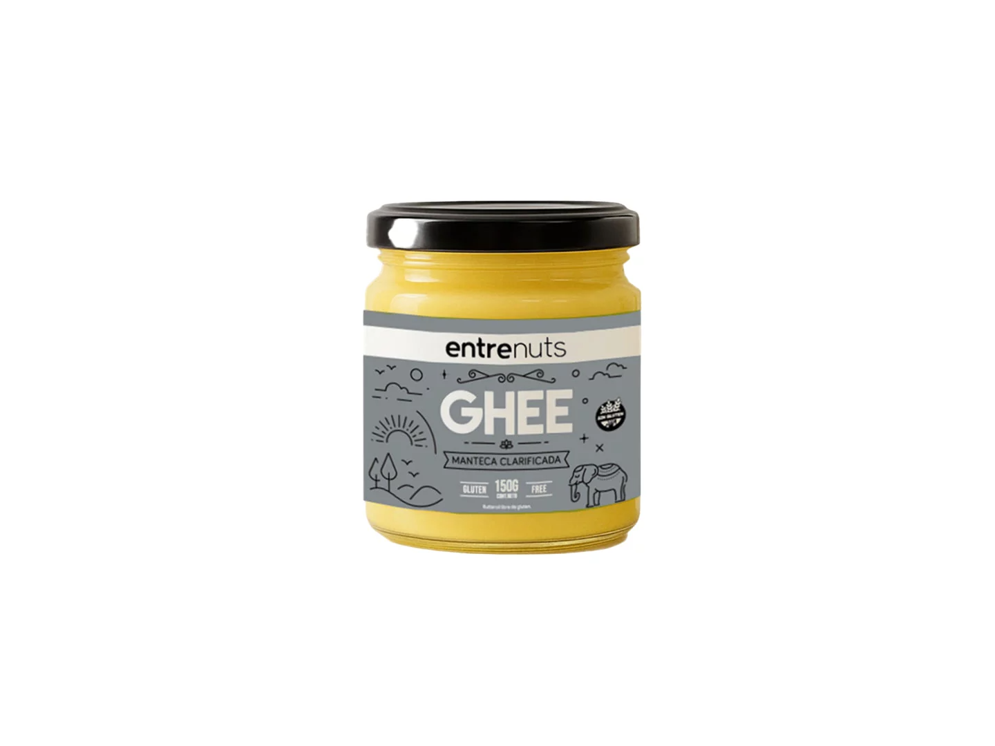 Ghee entre nuts. Vegano.