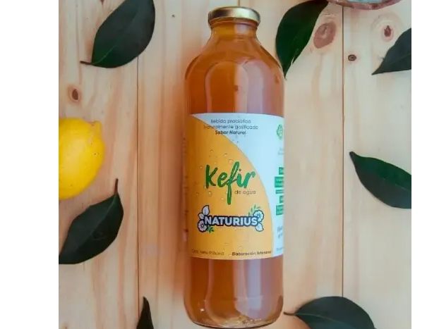 Naturius Kefir. Vegano. Sin gluten