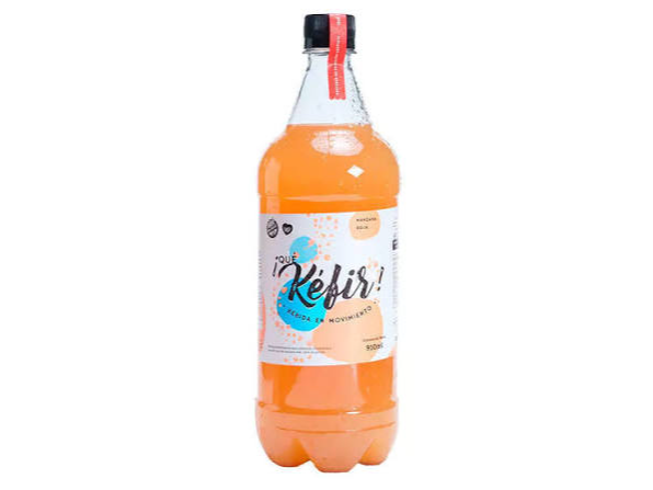 Que Kefir Manzana 910 ml. Vegano. Sin gluten