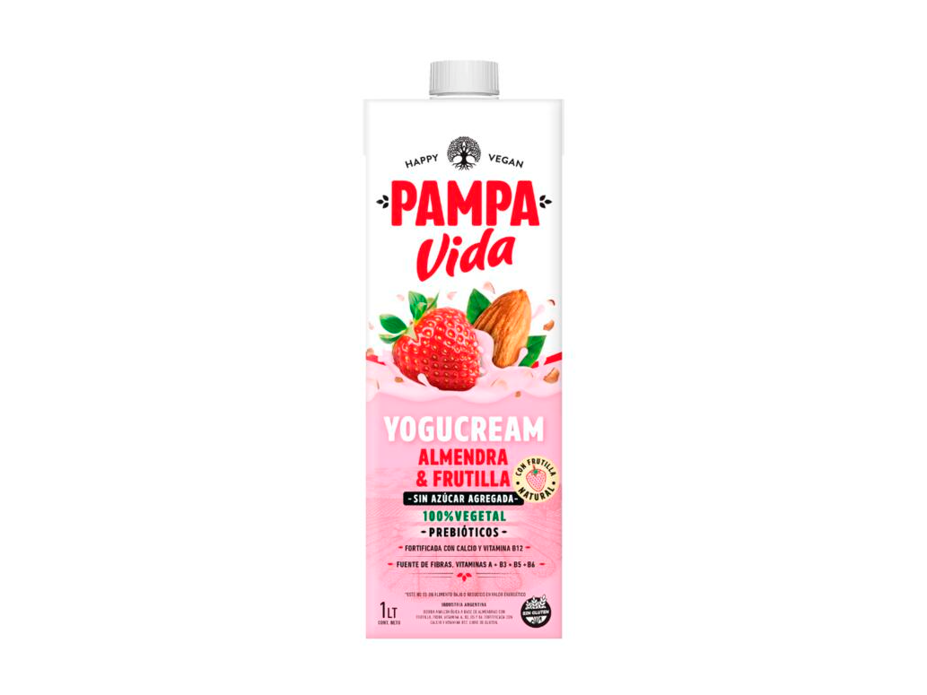 Pampa Vida yogucream. Sin gluten