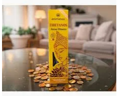 Sahumerio tibetano atrae dinero (8 varillas)
