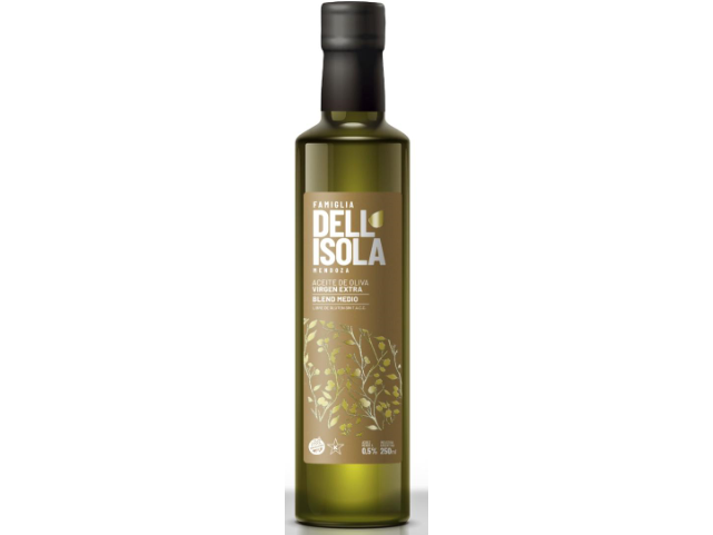 Aceite de oliva medio extra virgen 250 cc (Dellisola)