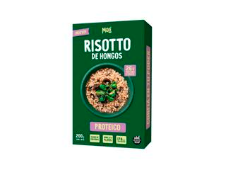 Risotto de hongos protéico (Molé)
