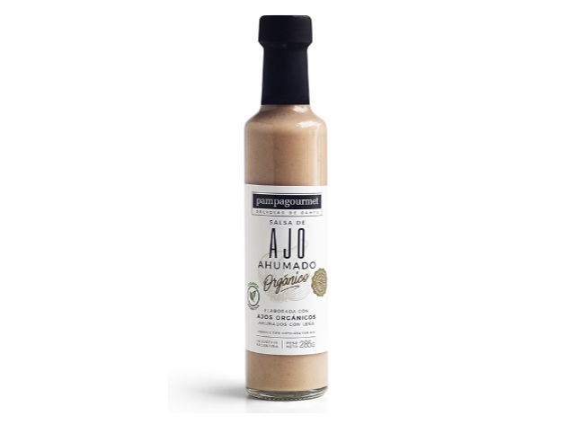 Ajo ahumado orgánico 250 cc (Pampa Gourmet)