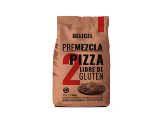 Premezcla SIN GLUTEN para pizza Delicel